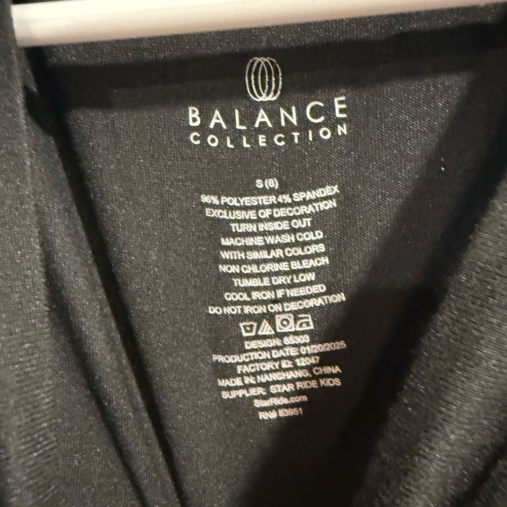 Balance Collection Black Tank Top - Picture 3 of 5
